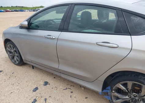 2015 Chrysler 200 S из США, поврежденный, VIN 1C3CCCBB1FN566933